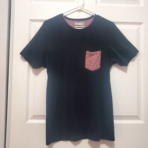 Multicolor spots ZARA Black T Shirt